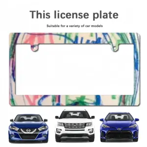 Faces Japanese License Plate Frame (Wide)