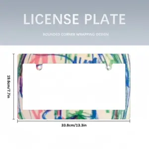 Faces Japanese License Plate Frame (Wide)