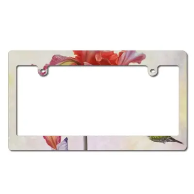 Morning Date Japanese License Plate Frame (Wide)