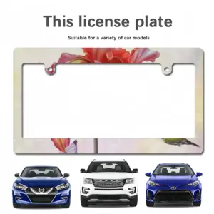 Morning Date Japanese License Plate Frame (Wide)