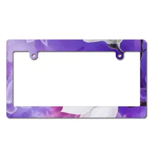 Blossom Japanese License Plate Frame (Wide)