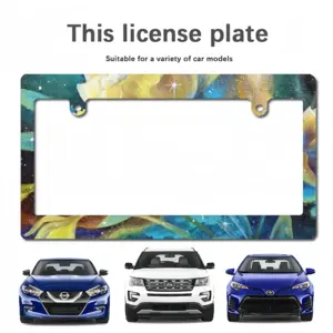 Cosmo Japanese License Plate Frame (Wide)