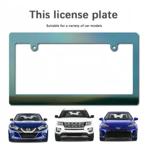 Landscape #042 Japanese License Plate Frame (Wide)