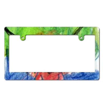 Everyday Micro-Scenes 085 Japanese License Plate Frame (Wide)