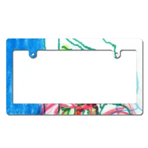 Everyday Micro-Scenes 035 Japanese License Plate Frame (Wide)