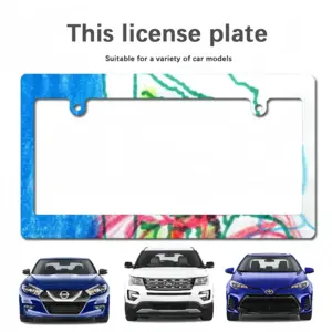 Everyday Micro-Scenes 035 Japanese License Plate Frame (Wide)