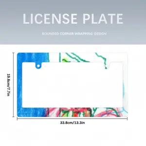 Everyday Micro-Scenes 035 Japanese License Plate Frame (Wide)