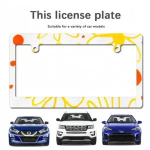 Spring Japanese License Plate Frame (Wide)