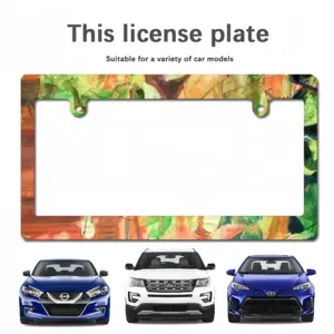 Plate 2 Japanese License Plate Frame (Wide)