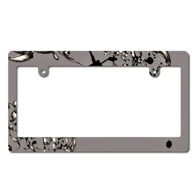 Space 8 Japanese License Plate Frame (Wide)