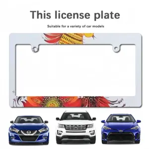 Firebird Japanese License Plate Frame (Wide)