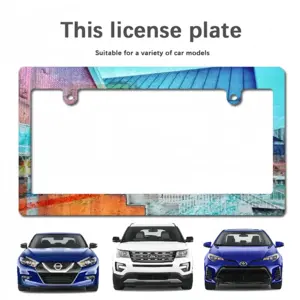 Ensjo Japanese License Plate Frame (Wide)