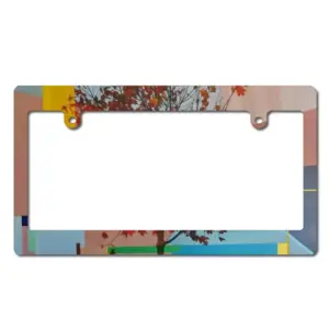 Tree Ii Japanese License Plate Frame (Wide)