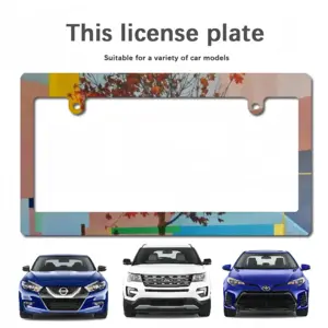 Tree Ii Japanese License Plate Frame (Wide)