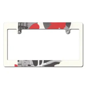 Wwf California Condor Japanese License Plate Frame (Wide)