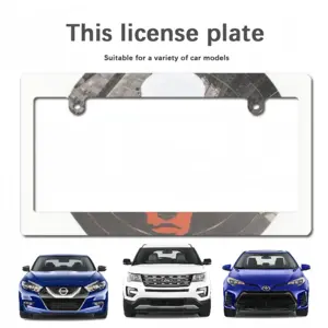 Vertigo Japanese License Plate Frame (Wide)