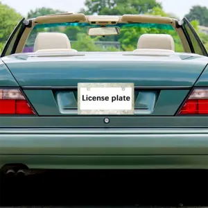 On And On Japanese License Plate Frame (Wide)