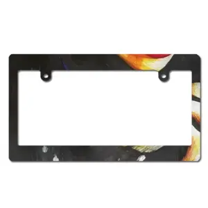 Call Japanese License Plate Frame (Wide)