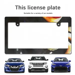 Call Japanese License Plate Frame (Wide)