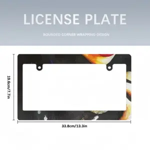 Call Japanese License Plate Frame (Wide)