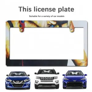 Dj Japanese License Plate Frame (Wide)