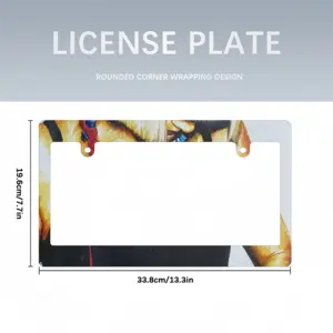 Dj Japanese License Plate Frame (Wide)