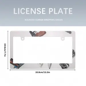 Easy Money Japanese License Plate Frame (Wide)