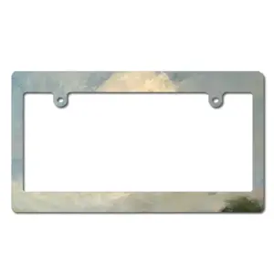 Big Cumulus Japanese License Plate Frame (Wide)