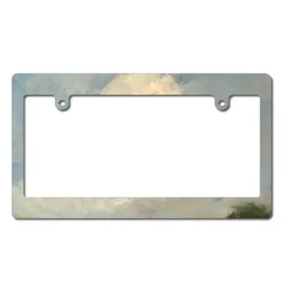 Big Cumulus Japanese License Plate Frame (Wide)