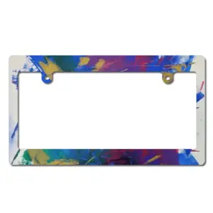 Age To Live Japanese License Plate Frame (Wide)