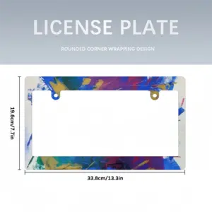 Age To Live Japanese License Plate Frame (Wide)