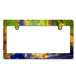 Ruins Japanese License Plate Frame (Wide)