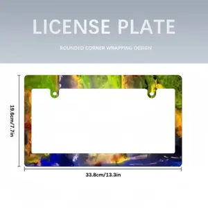 Ruins Japanese License Plate Frame (Wide)