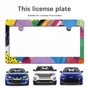 Circle Japanese License Plate Frame (Wide)