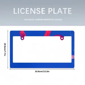 We Japanese License Plate Frame (Wide)