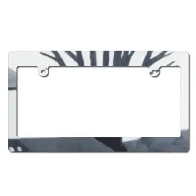 Tree Japanese License Plate Frame (Wide)