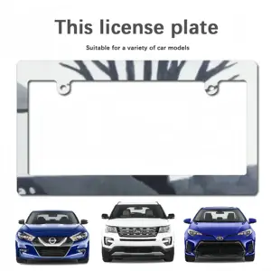 Tree Japanese License Plate Frame (Wide)