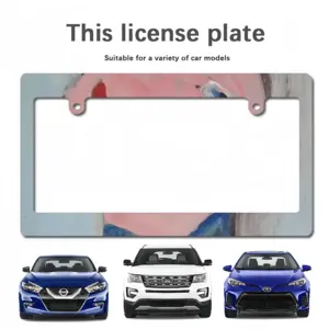 Cheeky Japanese License Plate Frame (Wide)