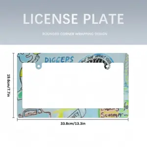 Mot Japanese License Plate Frame (Wide)