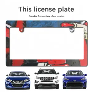 War Japanese License Plate Frame (Wide)