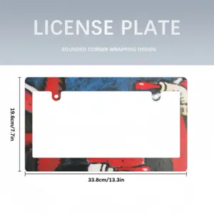 War Japanese License Plate Frame (Wide)