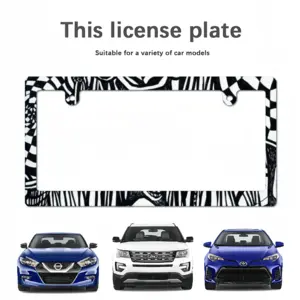 Webs Japanese License Plate Frame (Narrow)