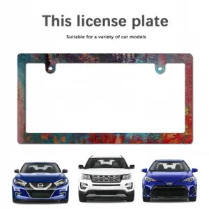 Bluetwins Japanese License Plate Frame (Narrow)