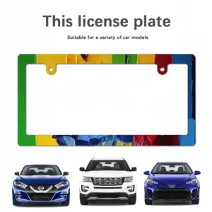 The Proud Little Boy Japanese License Plate Frame (Narrow)