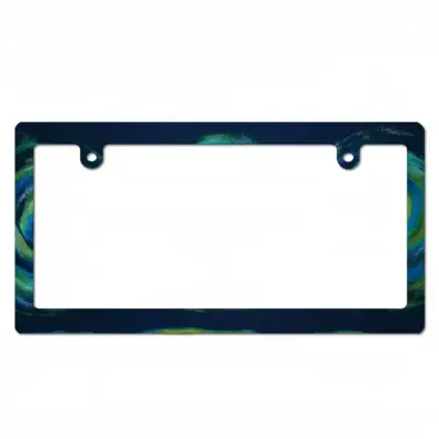 Greek Turbula Japanese License Plate Frame (Narrow)