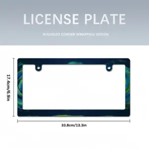 Greek Turbula Japanese License Plate Frame (Narrow)