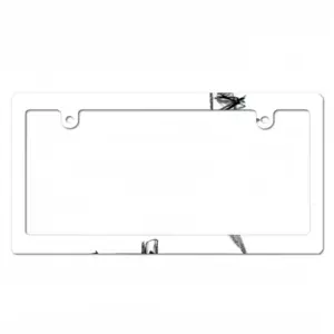 Angst Fear Japanese License Plate Frame (Narrow)