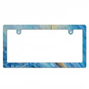 Question Mark Japanese License Plate Frame (Narrow)