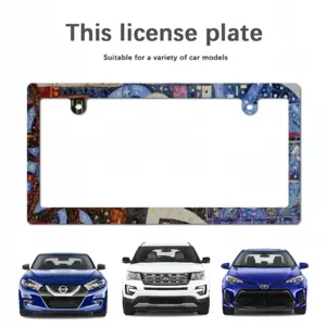 Ba Japanese License Plate Frame (Narrow)