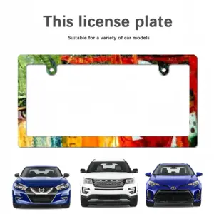 73 Fragment S Japanese License Plate Frame (Narrow)